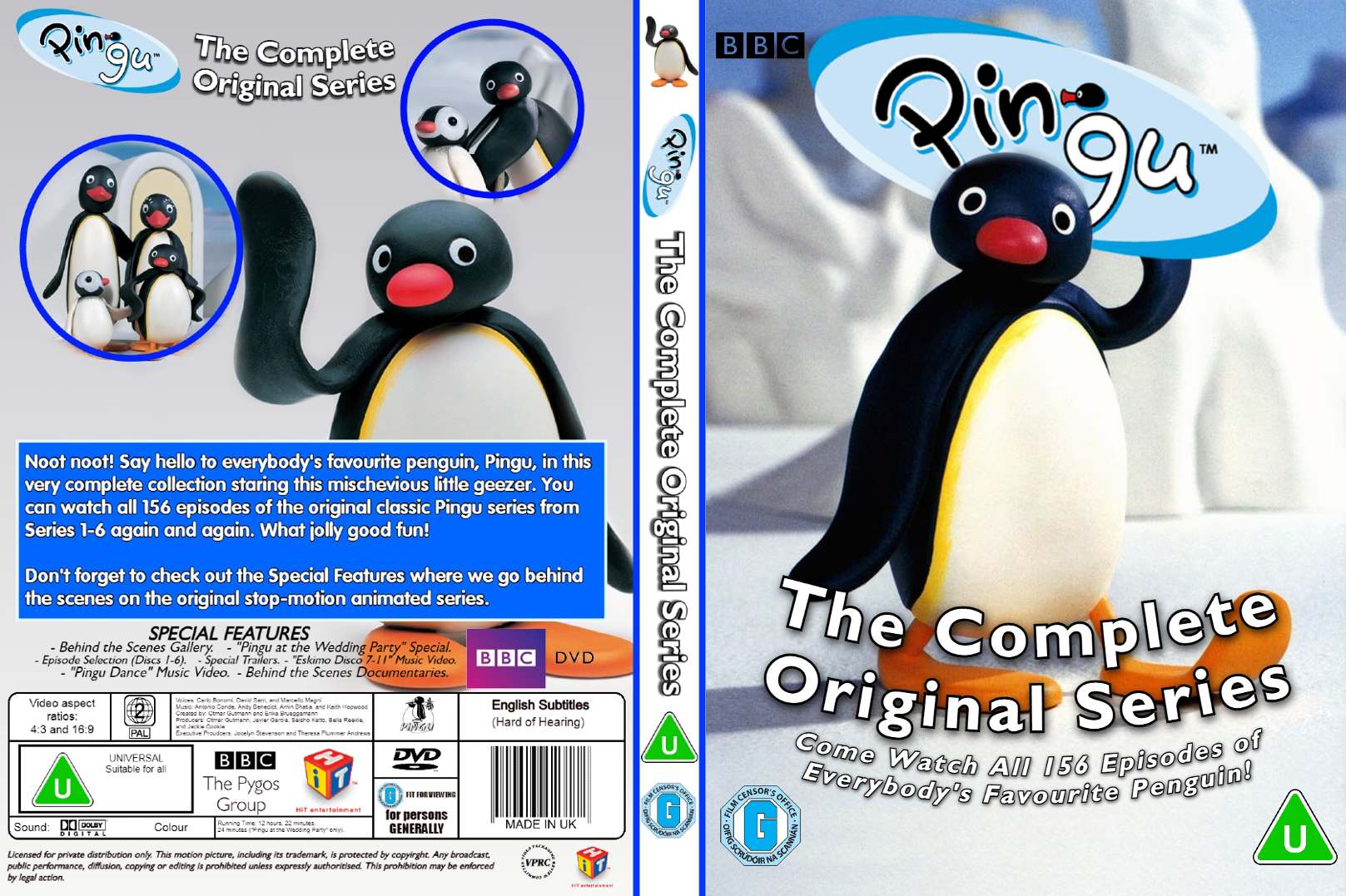 Pingu: The Complete Original Series (UK Covers) by BriceGum138 on ...