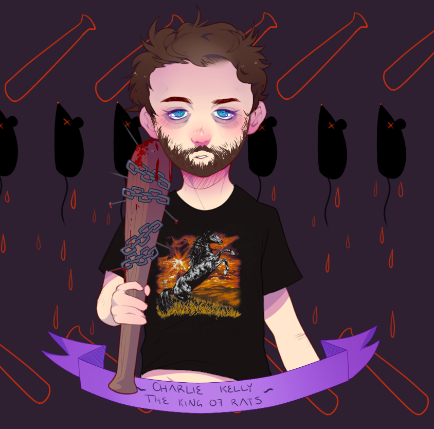 charlie kelly,king of rats