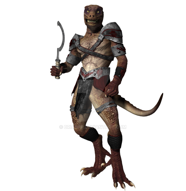 Lizard Warrior by BrianFP on DeviantArt
