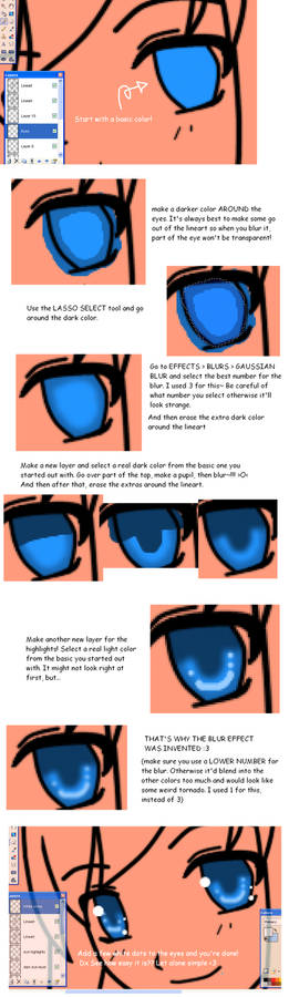 Paint.NET eye tutorial