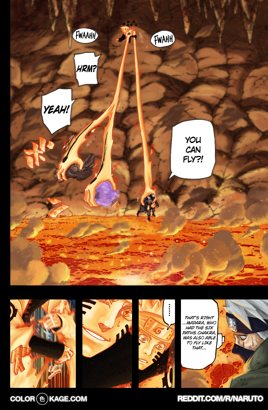 Naruto 680 : Naruto you are a Jesus?