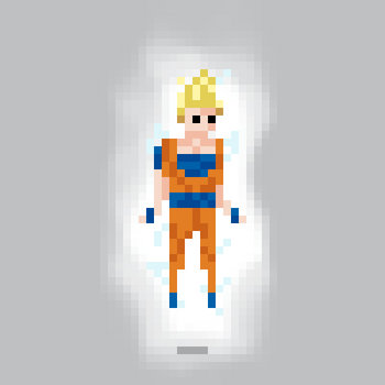 Goku Floating