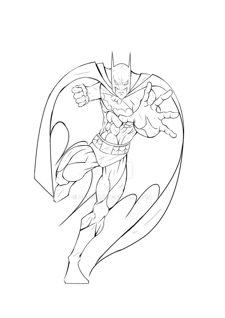 Batman Grid Line BATMAN lineas by abreck on DeviantArt