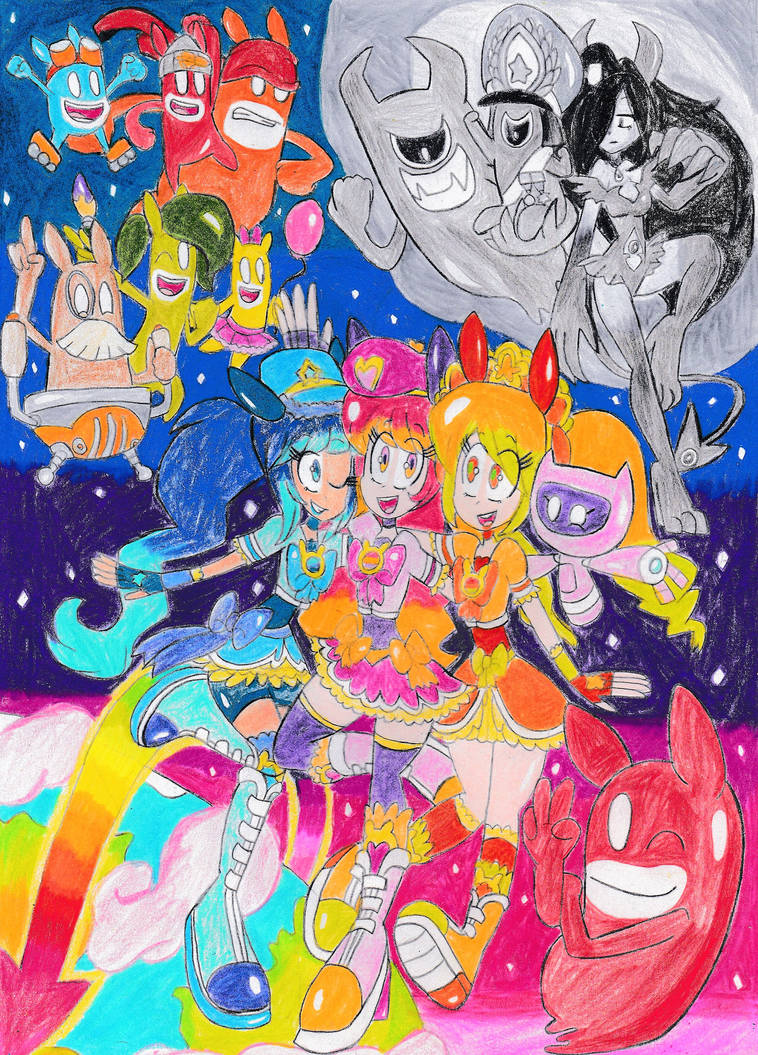 Pretty Cure Rainbow Anime Magical Girl by edibetaawo on DeviantArt