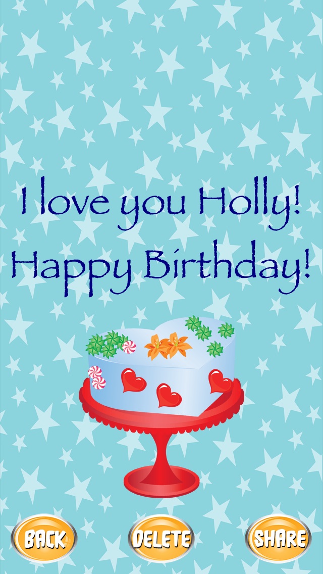 Happy birthday holly!