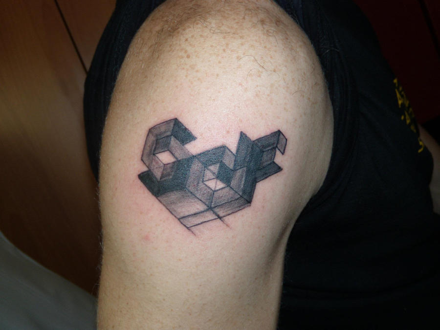 Cubic lettering by Slipknik on DeviantArt