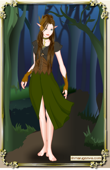 Laura as a Wood Fairy