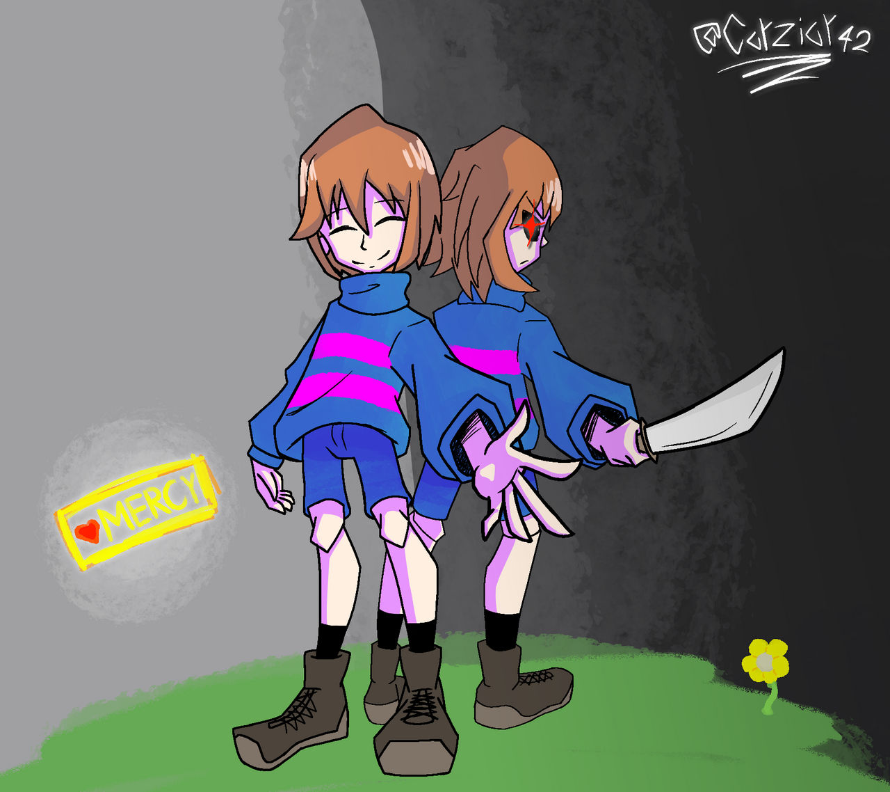 Fallbacktale Frisk Undertale (Frisk) by corzior42 on DeviantArt
