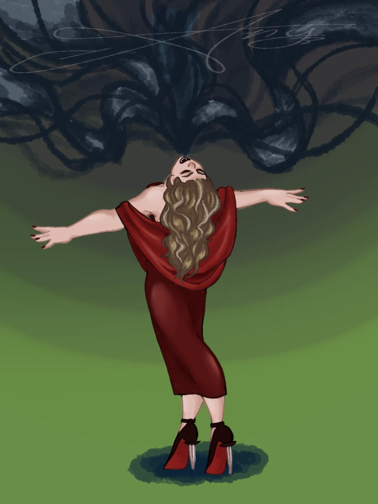 Witch Frame Face Less { Yhara, the faceless witch } by woowoolfany on DeviantArt