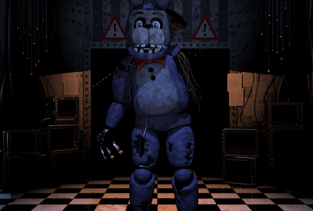 Bonie Back Bonnie has his face back by onyxcarmine on DeviantArt