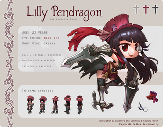 Ref. Sheet: Lilly Pendragon