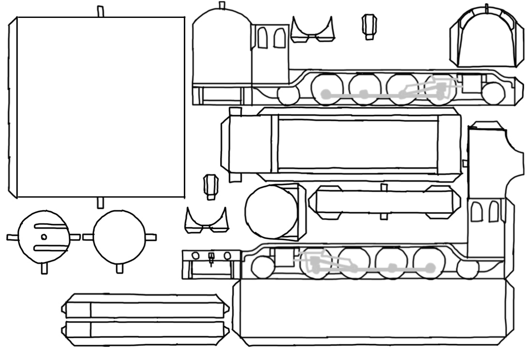Lner O2 Class Deviantart Projects 3D paper LNER P1 by Ethanmy on DeviantArt