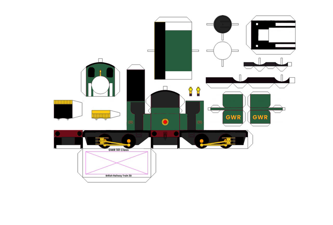 BR 3D GWR 101 Class by Ethanmy on DeviantArt
