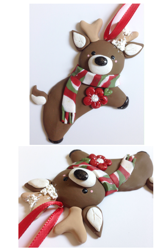 Reindeer Christmas Ornament