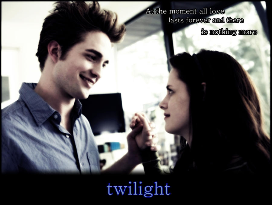 twilight poster 3 bella and edward by Tokimemota on DeviantArt