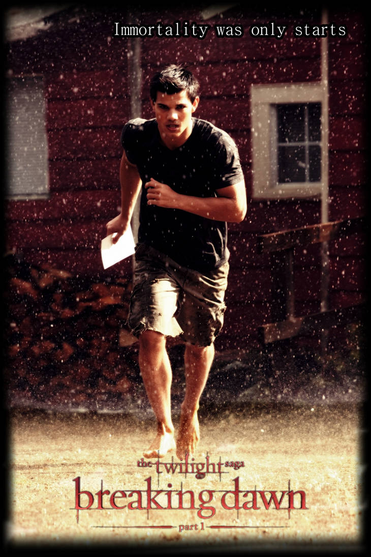 breaking dawn part 1 poster Jacob Black by Tokimemota on DeviantArt