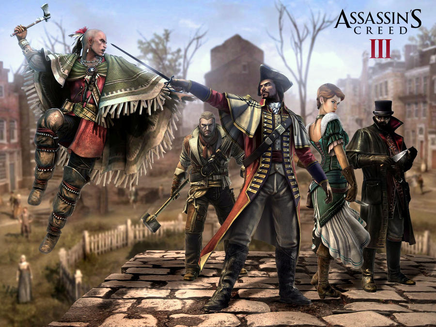 Assassin's Creed III Concept Art & Characters