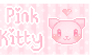 Kawaii Pink kitty stamp