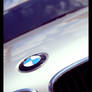 BMW on the headlight