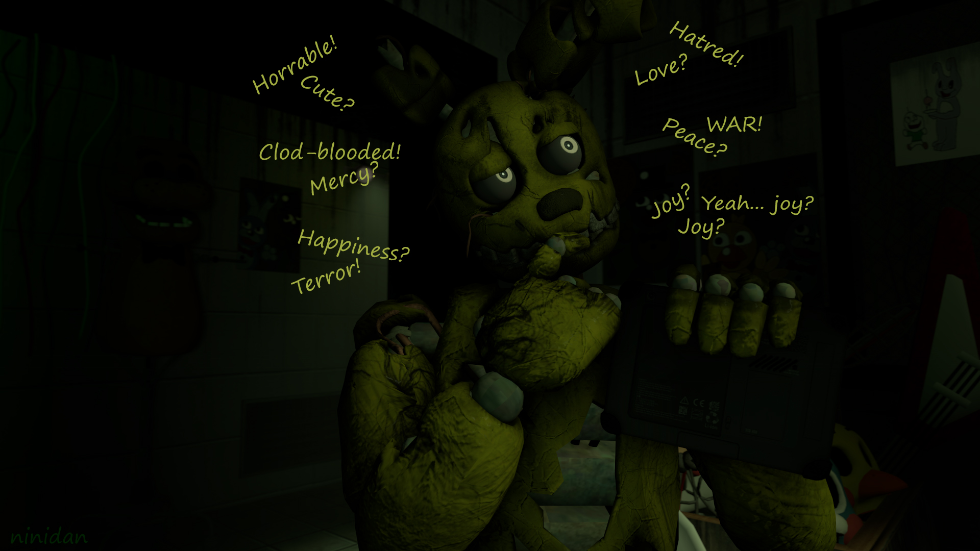 Meanwhile in Springtraps head [SFM}