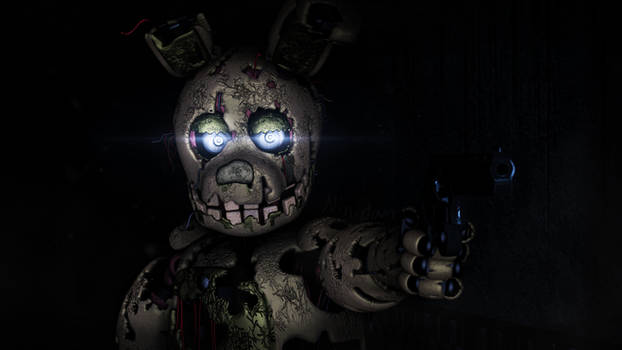 Fnaf - If Springtrap had a gun [SFM]