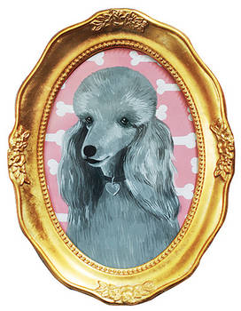 Le Framed Poodle