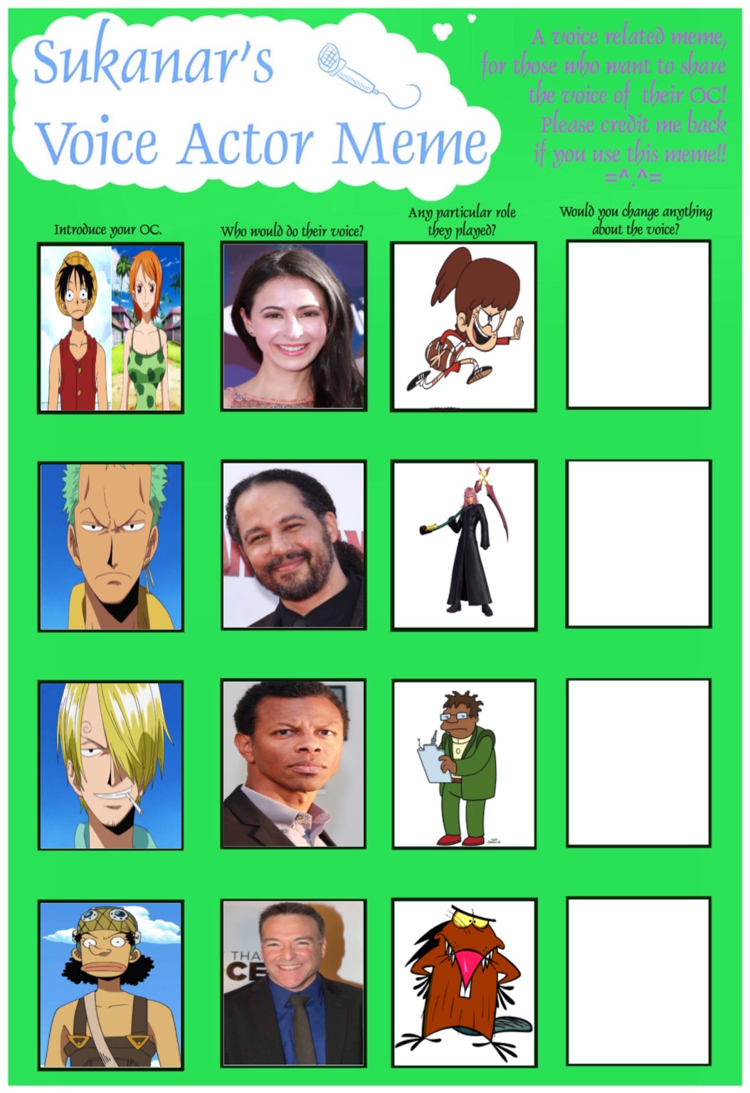 ONE PIECE fan cast' CW series 2010 by eniefsa on DeviantArt