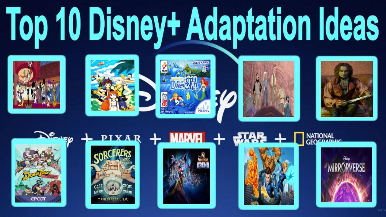 Akademi medlem Flad My Top 10 Disney Plus Adaptation Ideas by s10127470 on DeviantArt