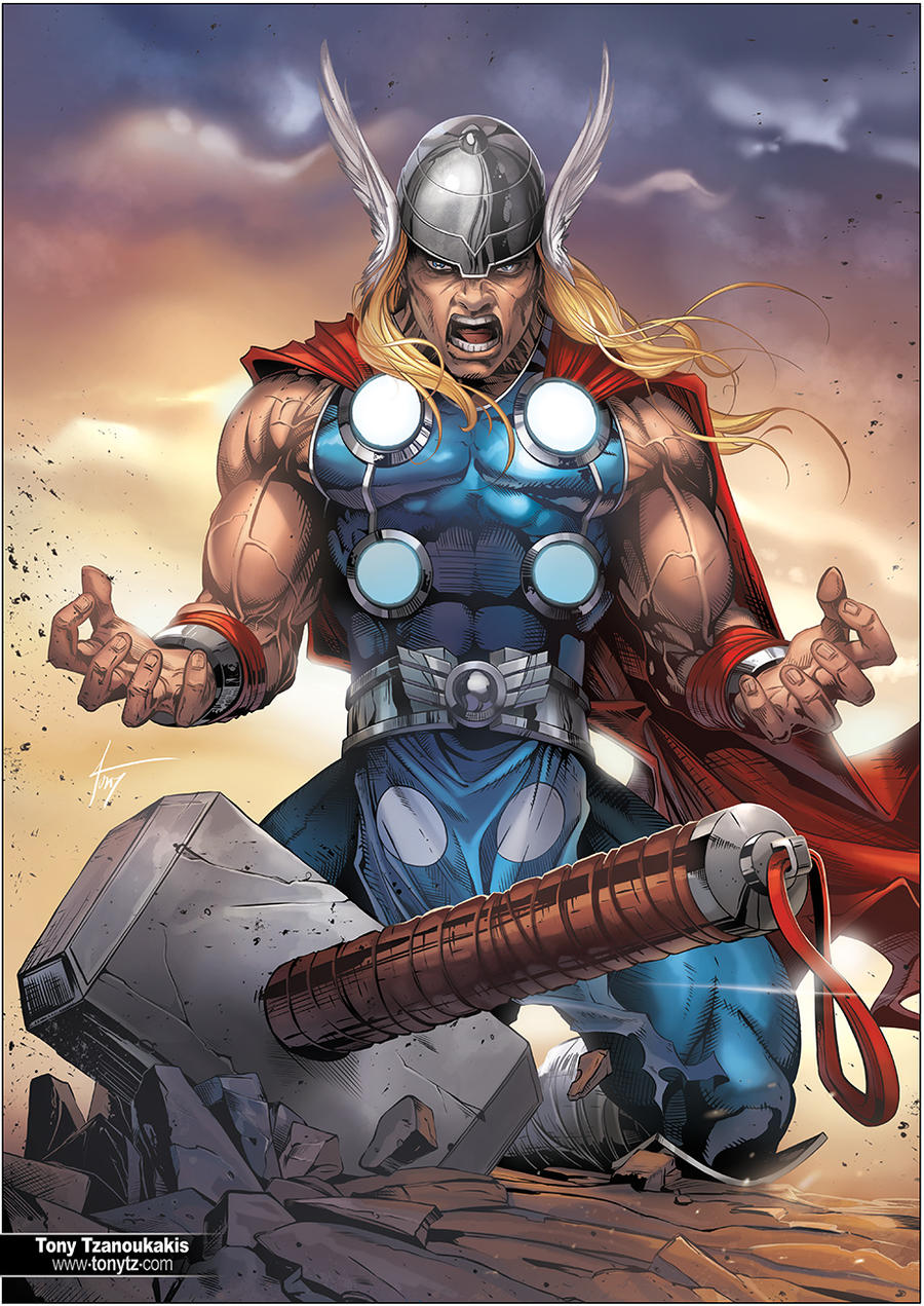 Unworthy Thor by tony-tzanoukakis on DeviantArt