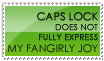 Fangirly Joy Stamp -- Green