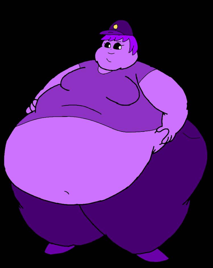 Fat Purple Gal by 81526marckdjdk on DeviantArt