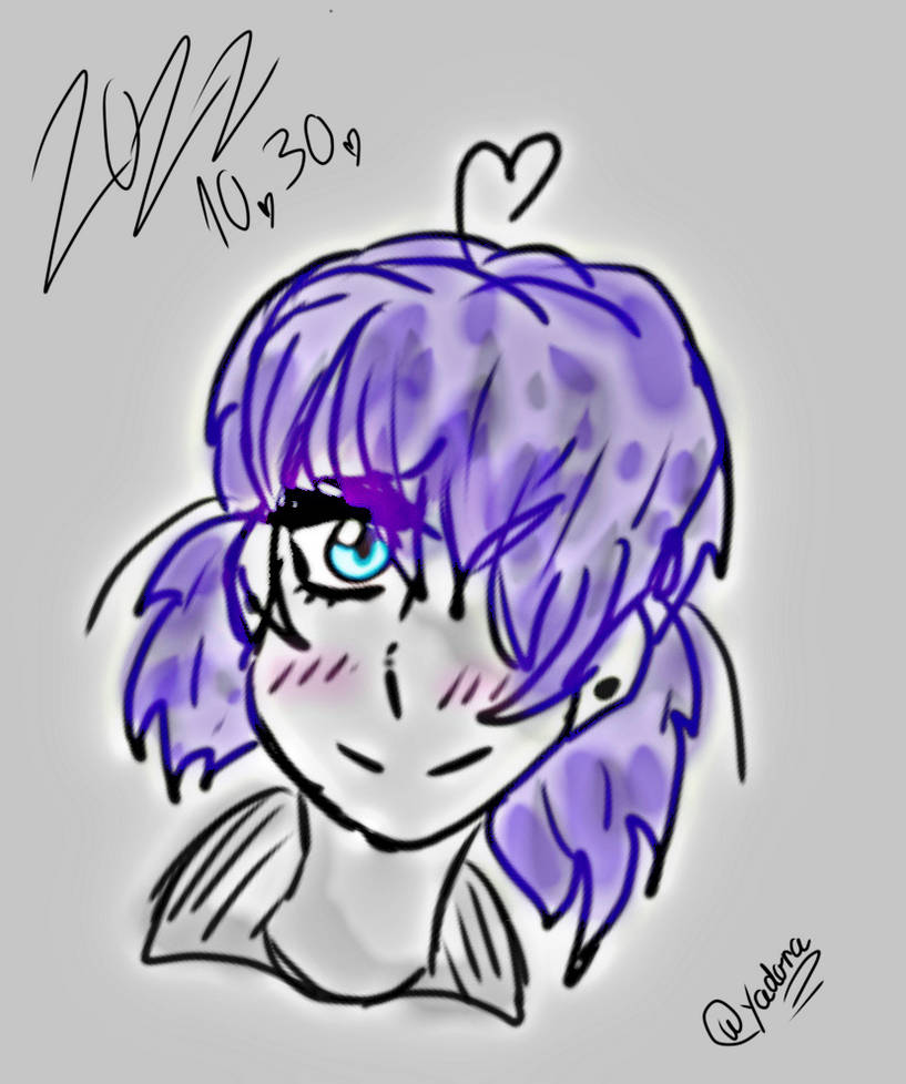 Miraculous - Marinette Sketch by Yadorachan on DeviantArt