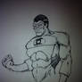 Green Lantern Inked