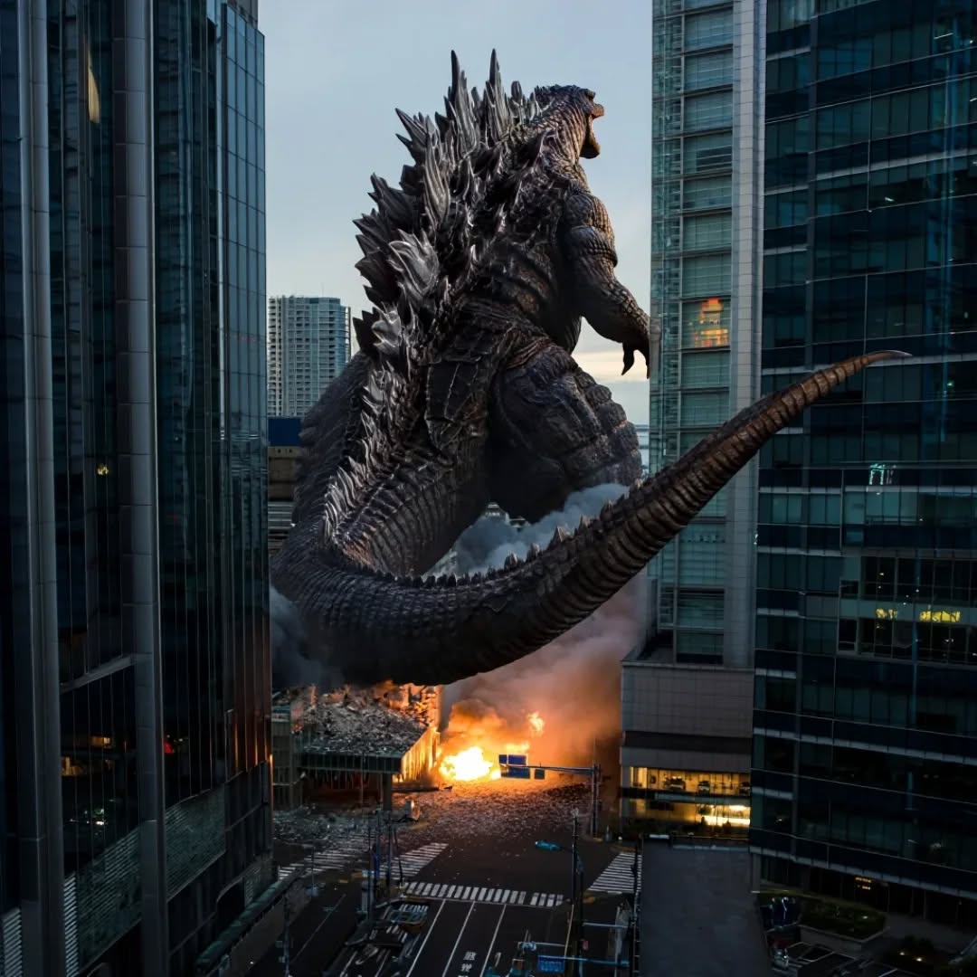 Godzilla Ramp Godzilla on a Rampage by GodzillaMillenium1 on DeviantArt