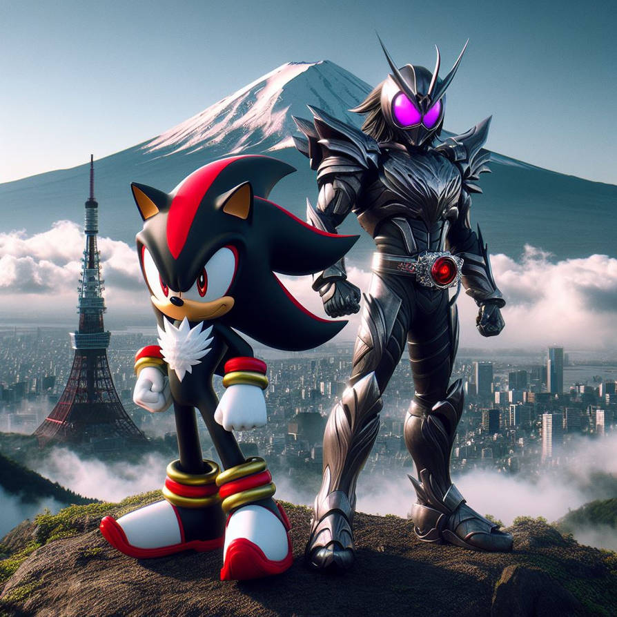 Shadow Rider Evade Shadow and Kamen Rider by GodzillaMillenium1 on DeviantArt