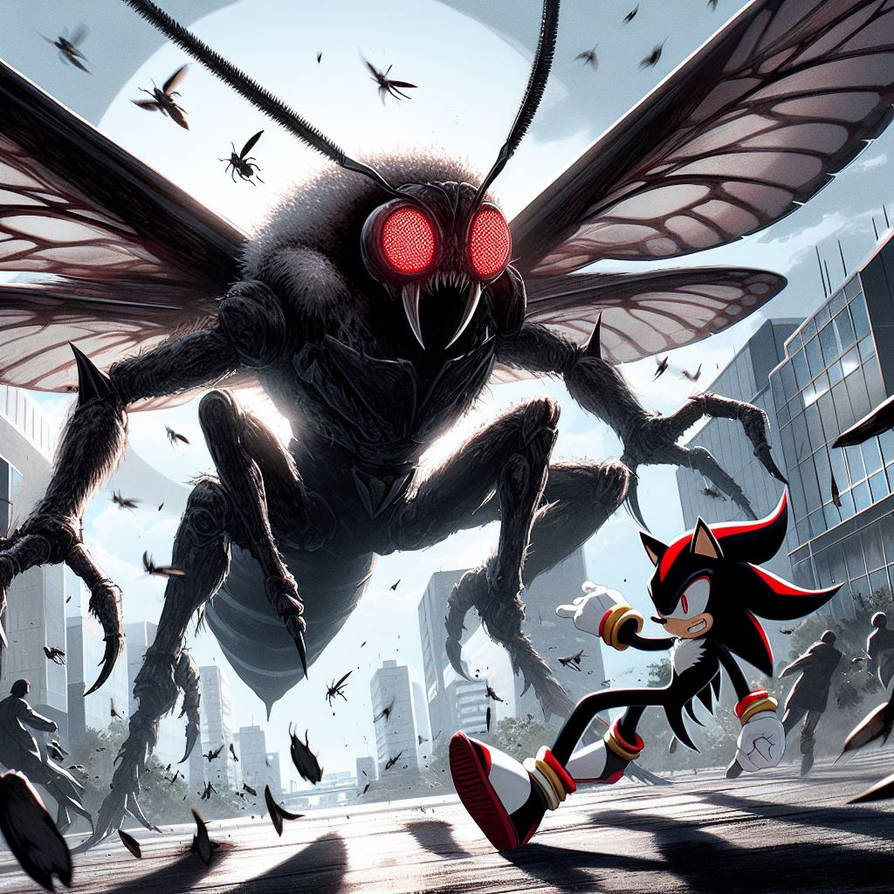 Woman Vs Insect Insect Queen vs Shadow by GodzillaMillenium1 on DeviantArt