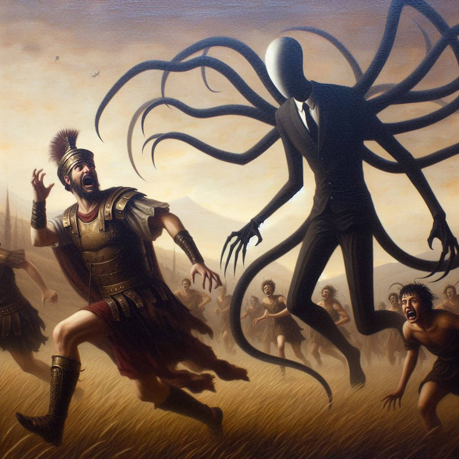Emily Slender Man In Rome Slenderman in the era of the roman empire by GodzillaMillenium1 on ...