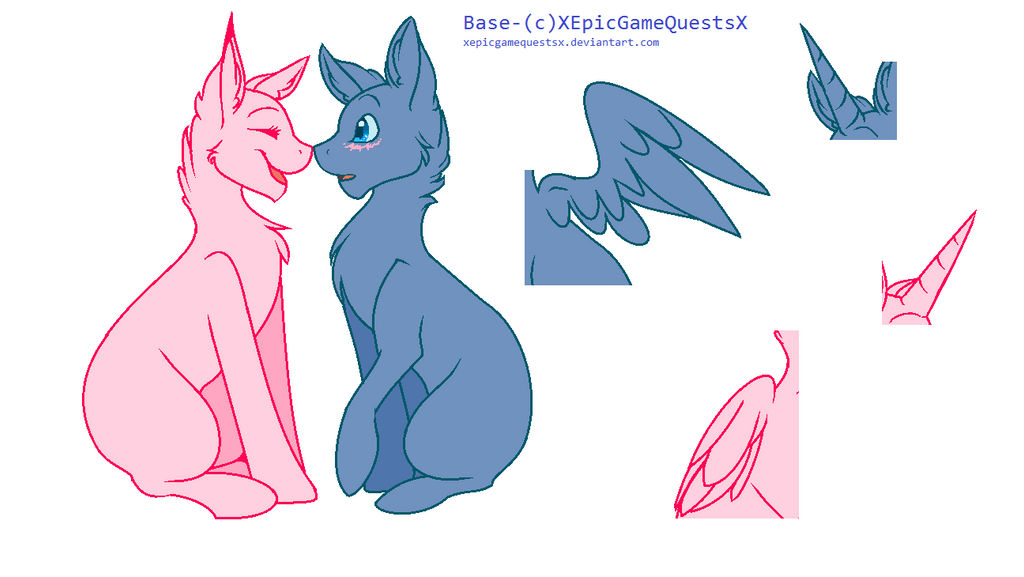 MLP Couple Base by XEpicGameQuestsX on DeviantArt