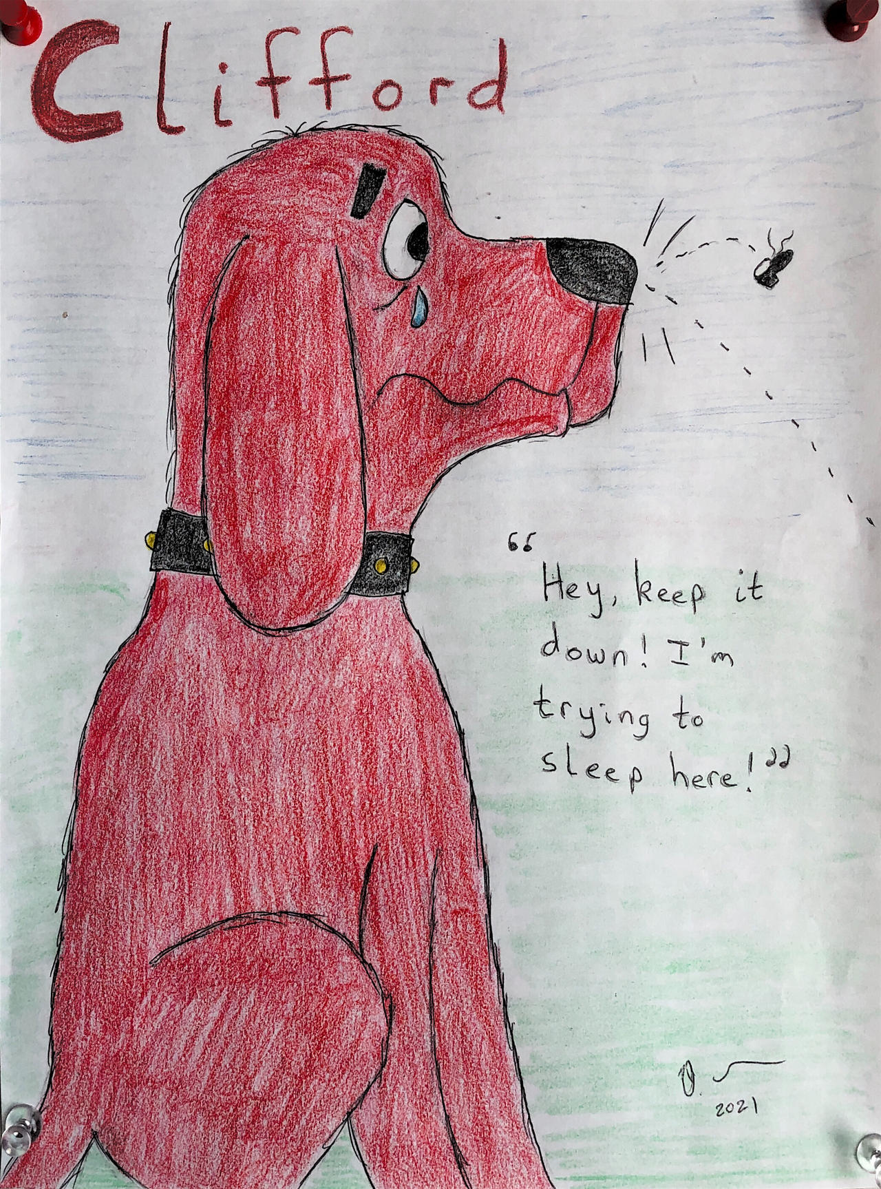 Cleffer Deviantart Clifford the Big Red Dog by venmey on DeviantArt
