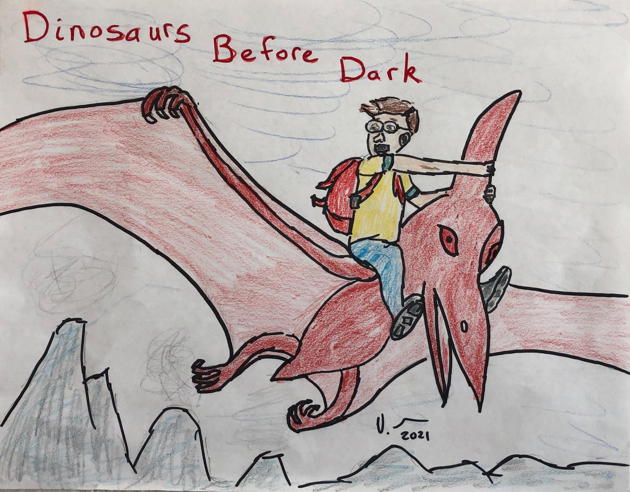 Dinosaurs Before Dark from Magic Tree House by venmey on DeviantArt