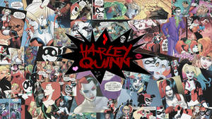 Harley Quinn Collage Wallpaper