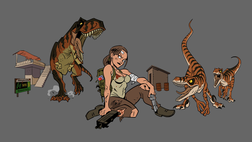 Trespasser Raptors Trespasser by barbarianboy59 on DeviantArt
