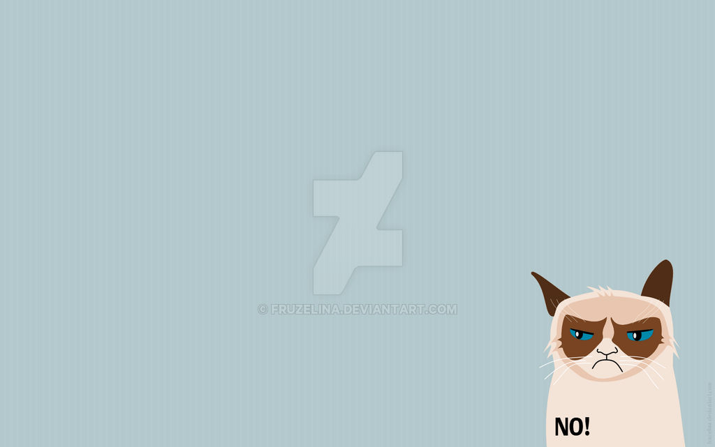 Grumpy cat wallpaper by Fruzelina on DeviantArt
