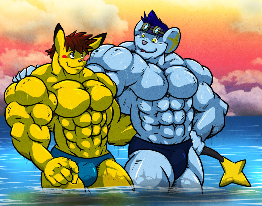 Buff Pokemon Buddies Hanging Out At The Beach Pa1 By Bryantheoshawott On Deviantart Buff Pokemon Buddies Hanging Out At The Beach Pa1 By Bryantheoshawott On Deviantart