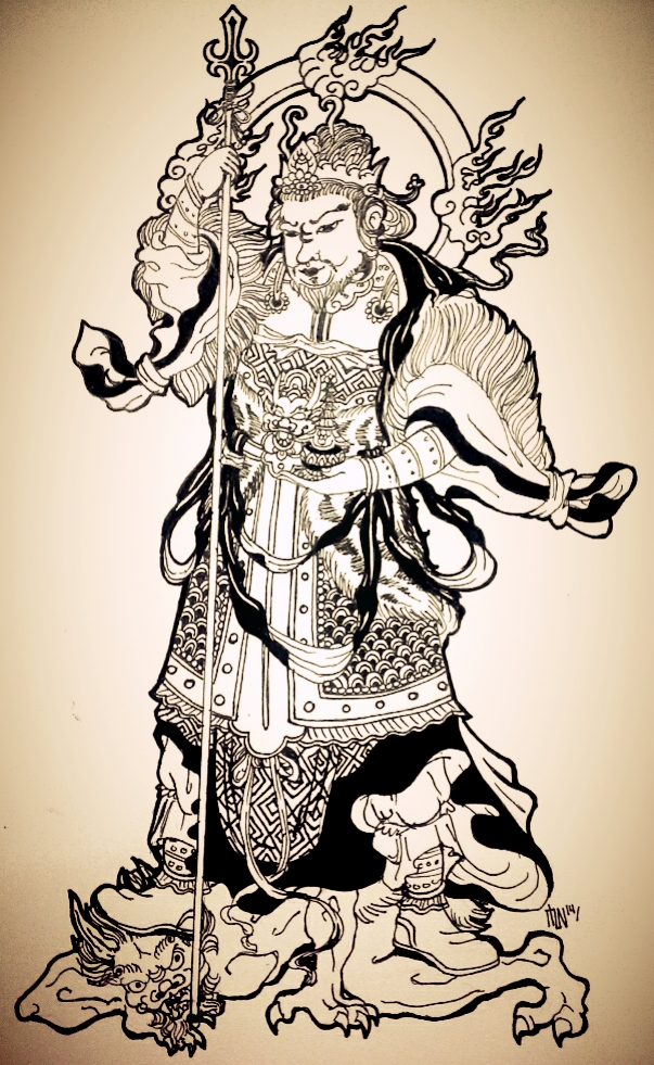 Bishamonten ( Bodhisattva of North) by schonheit on DeviantArt