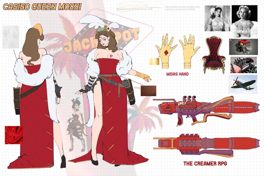 Casino Queen Moxxi Concept by starcraft1996 on DeviantArt