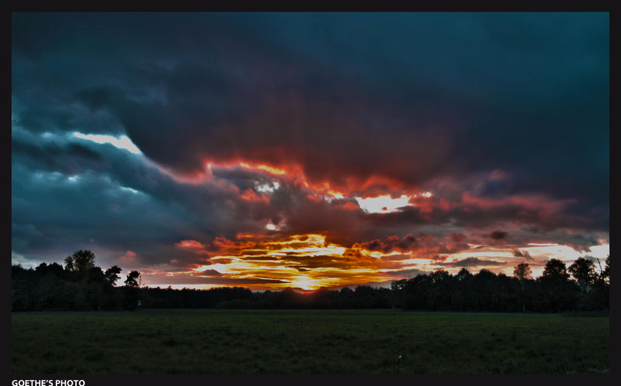 HDR Sunset