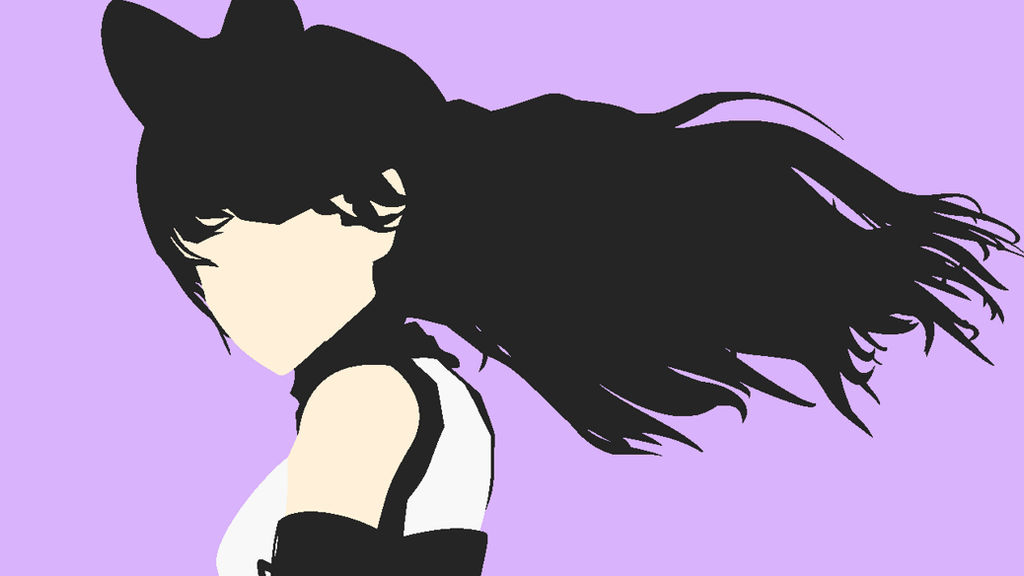 RWBY: Blake Minimalist Wallpaper by StarburstDaPony on DeviantArt