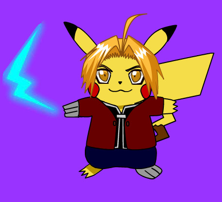 Pikachu Edward Elric