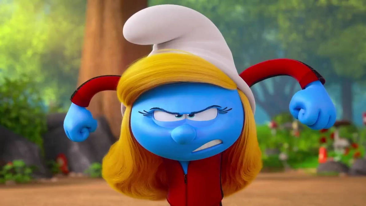 Smurfette Angry by UserAir2025 on DeviantArt